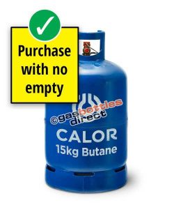 15kg Butane Calor Gas Bottle - New Full Cylinder