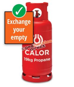 19kg Propane Calor Gas Bottle Cyinder Refill