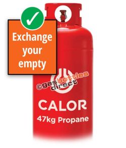 47kg Propane Calor Gas Bottle Cylinder Refill